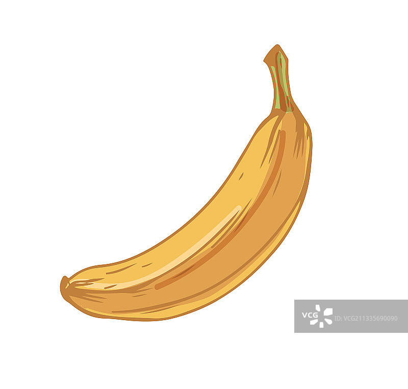 手绘黄色香蕉图片素材