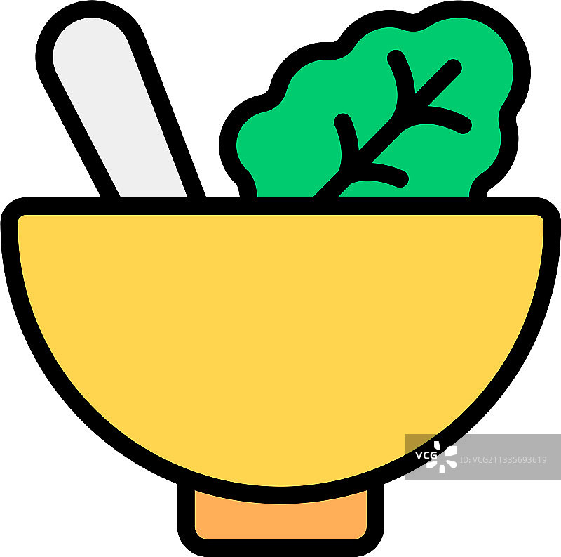 沙拉碗图片素材