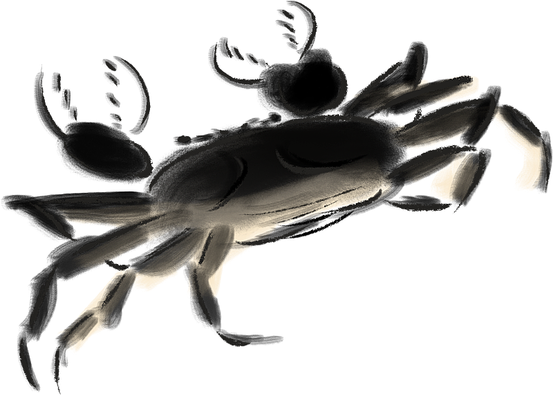 螃蟹元素图片素材
