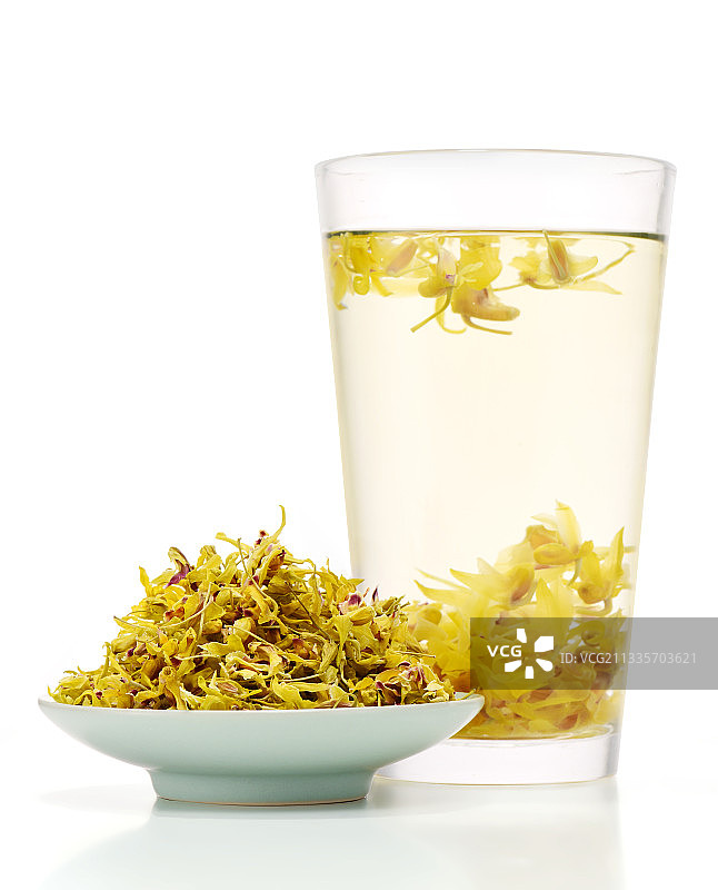 石斛花茶图片素材