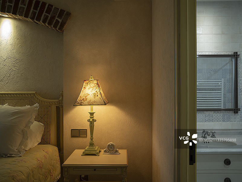 室内砖墙样板房图片素材