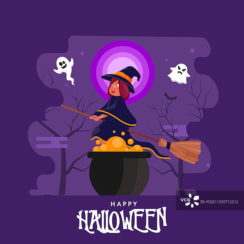 万圣节庆祝海报设计图片素材