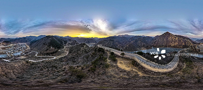 水长城图片素材