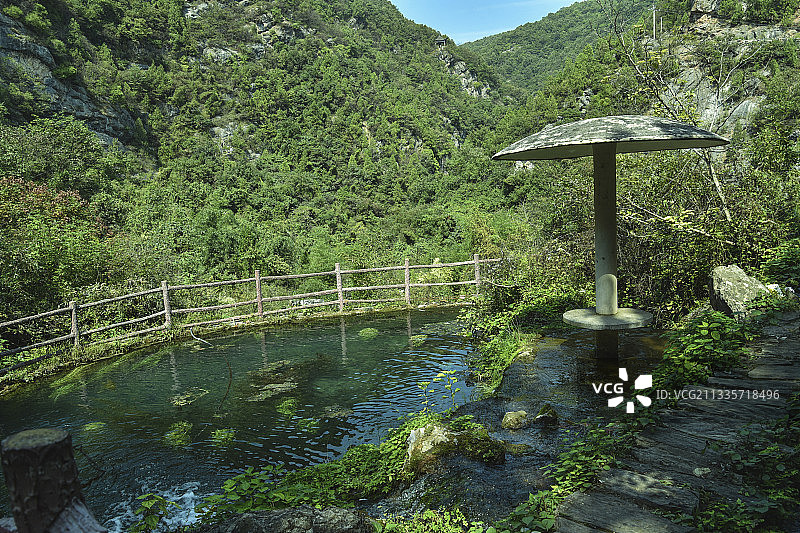 河南南阳市淅川县坐禅谷图片素材