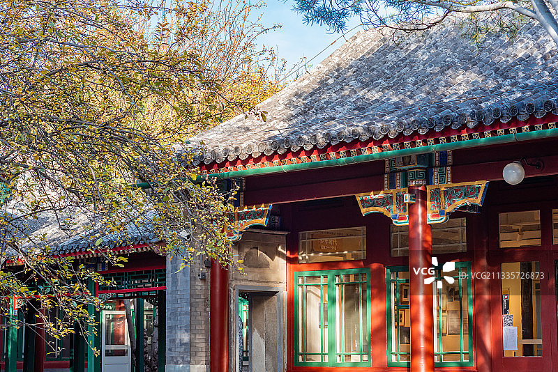 北京郭沫若故居图片素材