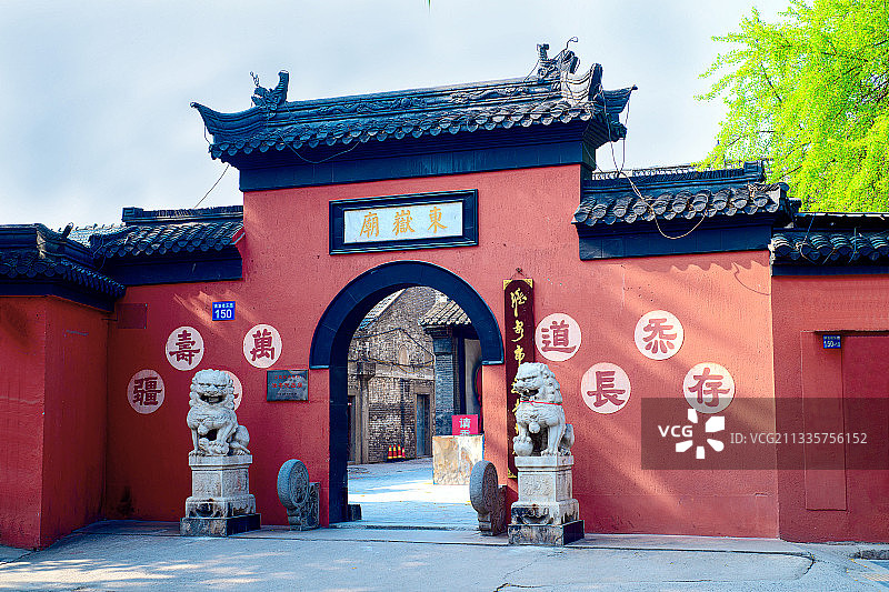 淮安东岳庙图片素材