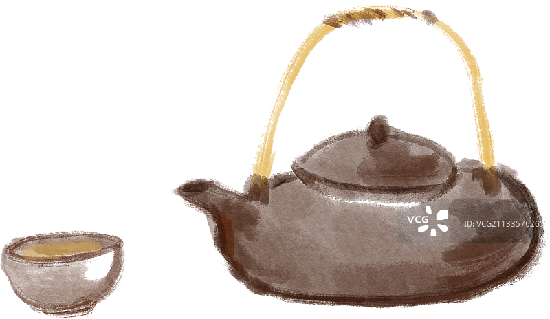 茶壶元素图片素材