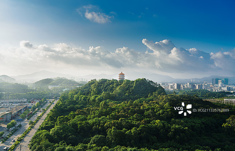 东莞福神岗公园图片素材