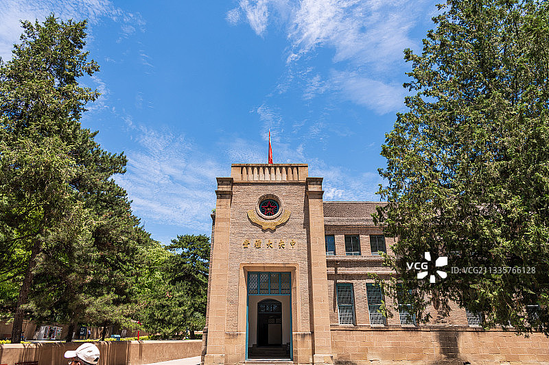 杨家岭中央大礼堂图片素材