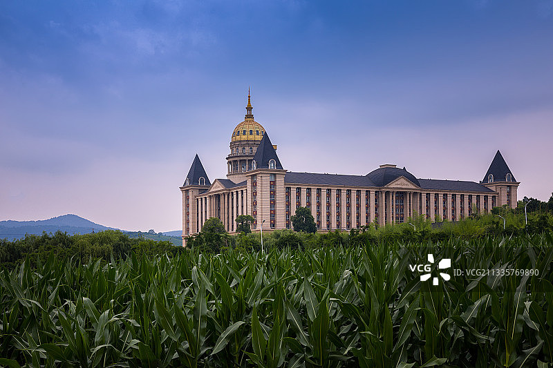 江苏茅山-城堡图片素材