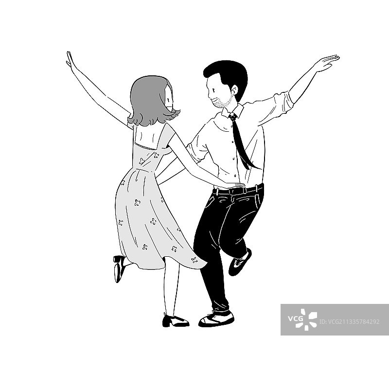 双人华尔兹图片素材