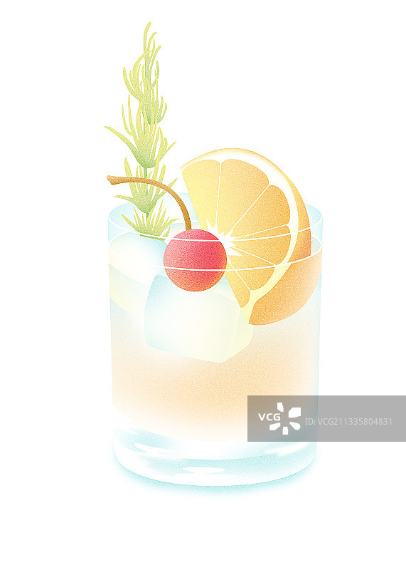 樱桃水果茶图片素材