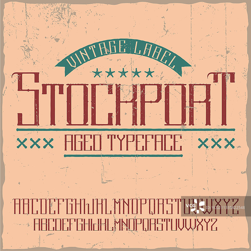 葡萄酒标签字体图片素材