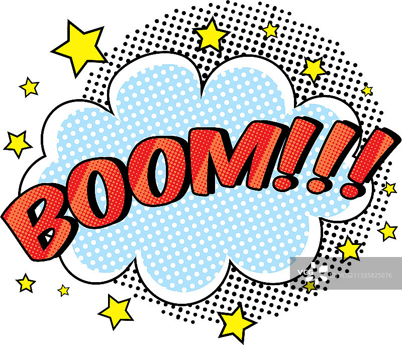 带引言的漫画对话气泡云图片素材