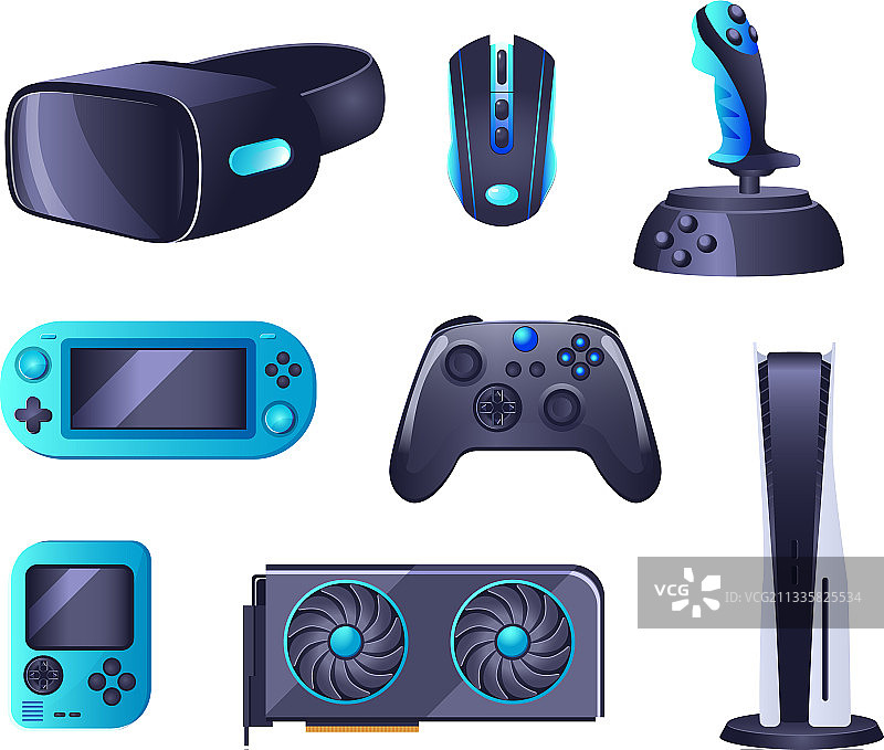 游戏配件与IT专业设备图片素材