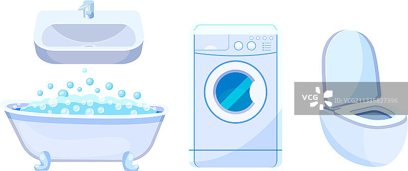 带混合水龙头的浴室水槽图片素材