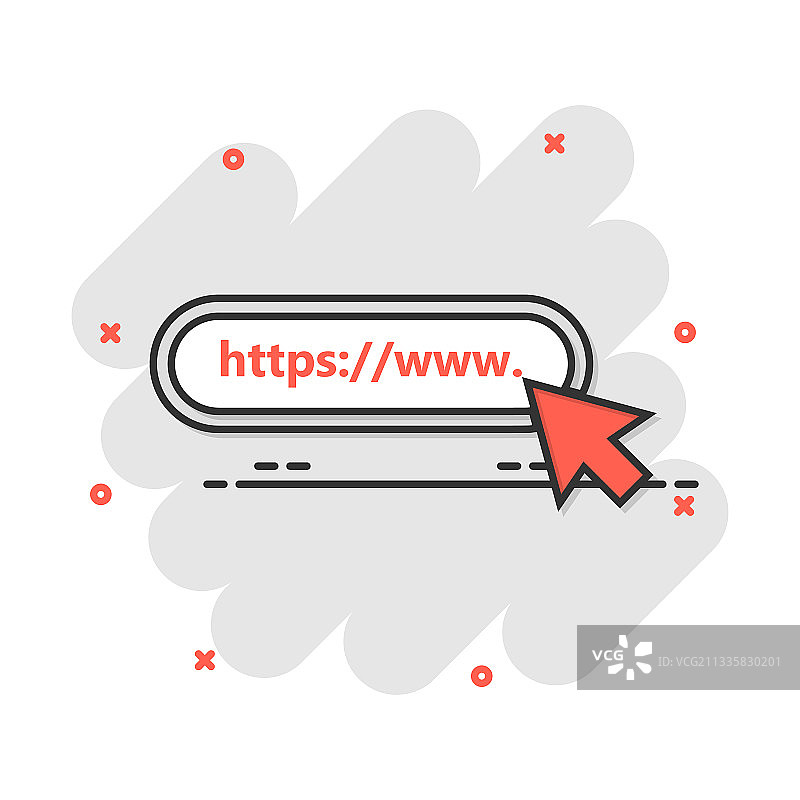 卡通彩色网页图标图片素材