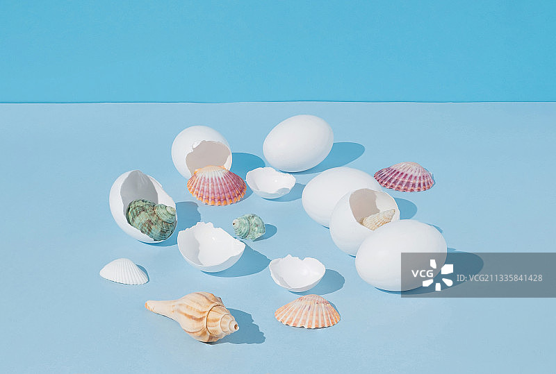 创意复活节静物作品图片素材