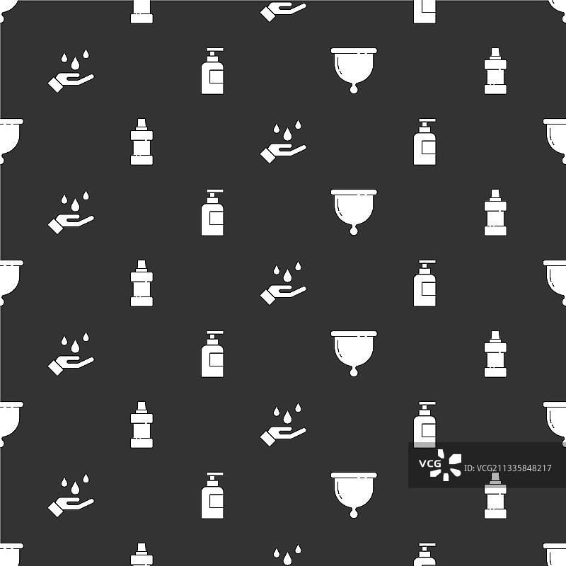 月经杯，清洁剂图片素材