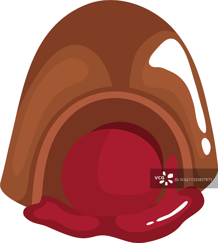 奶油巧克力图片素材