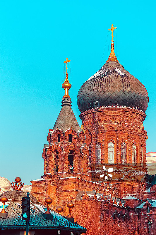 索菲亚大教堂局部图片素材