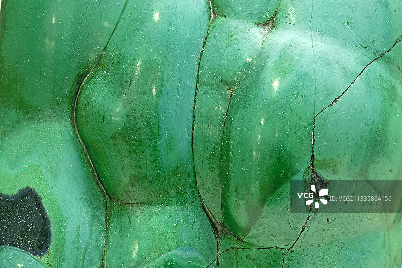 孔雀石，美国亚利桑那州图片素材