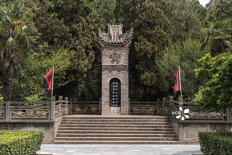 茂陵博物馆内的霍去病墓图片素材