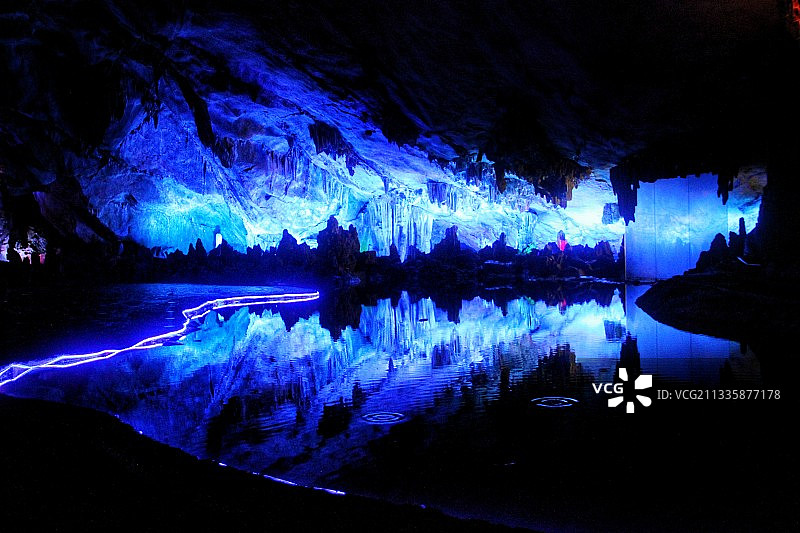 芦笛岩风光图片素材