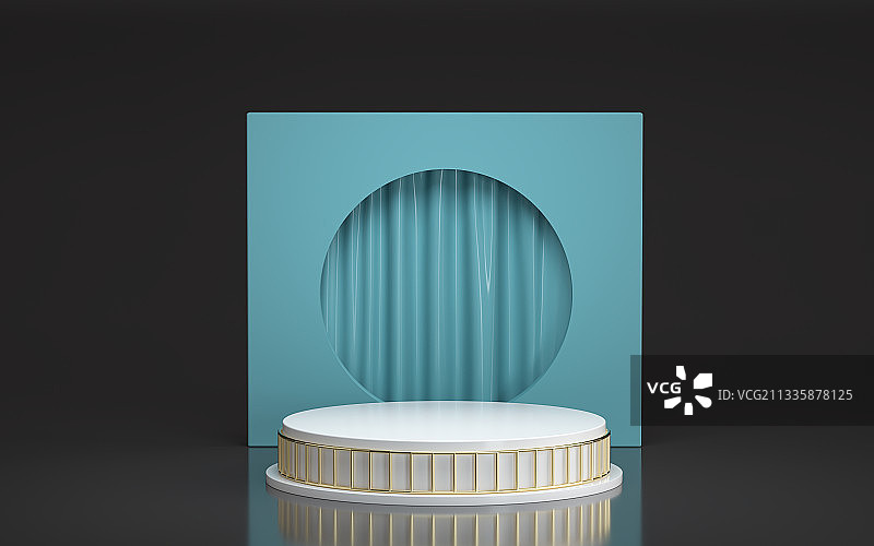 产品展台三维图形背景图片素材
