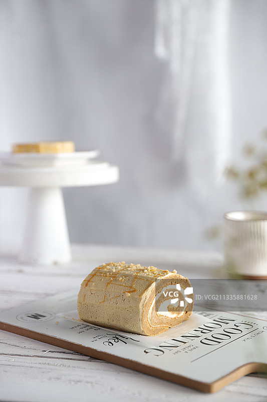 蛋糕卷图片素材