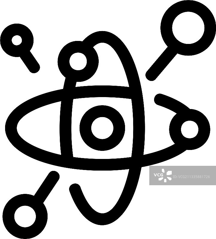 原子图标或Logo图片素材