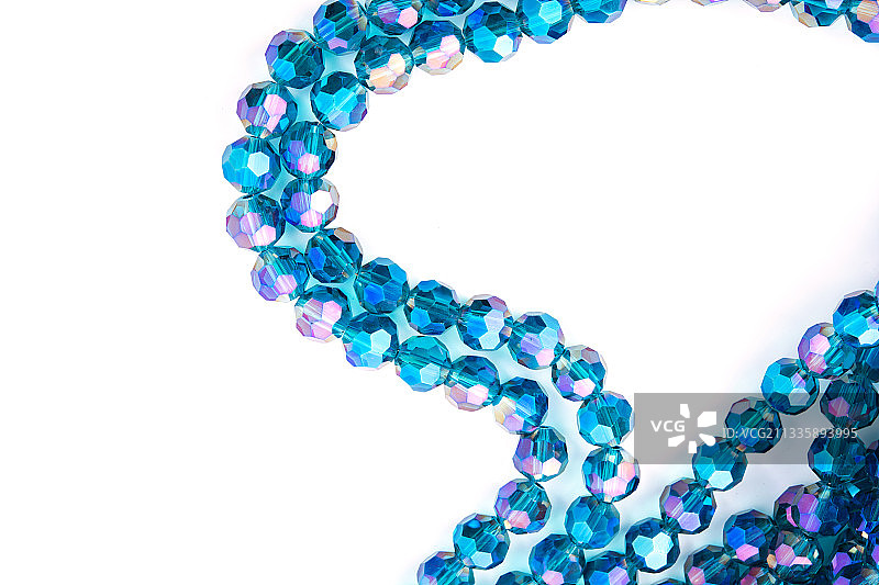 俄罗斯蓝色珠子图片素材