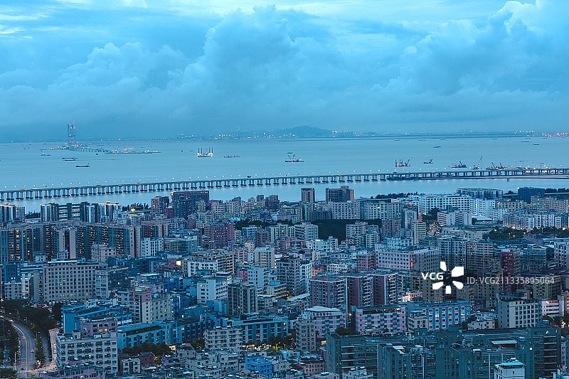 深圳宝安区城市建筑图片素材