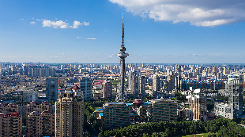 哈尔滨城市风光龙塔图片素材