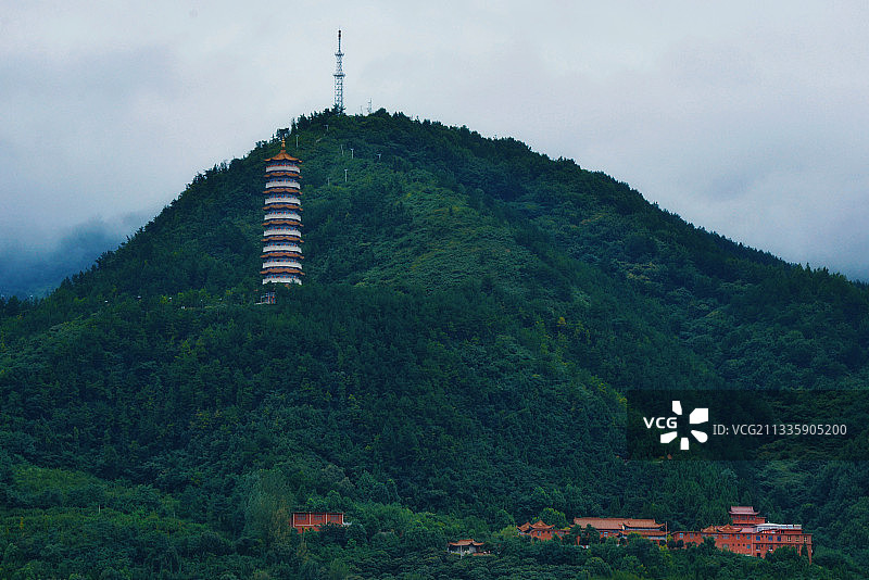汉中市勉县天荡山天灯寺图片素材
