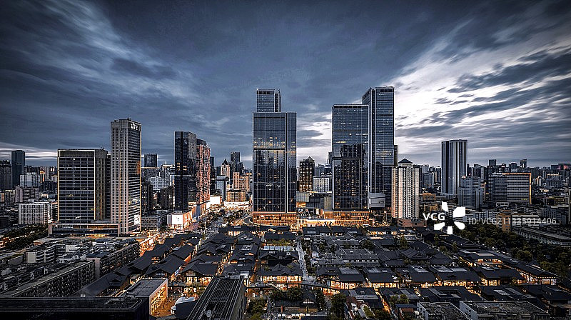 成都太古里图片素材