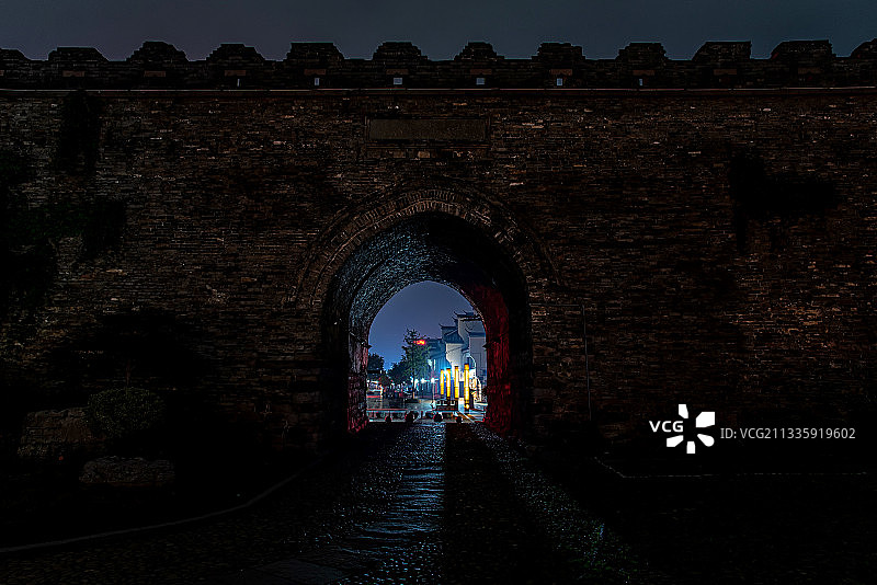 衢州古城门图片素材