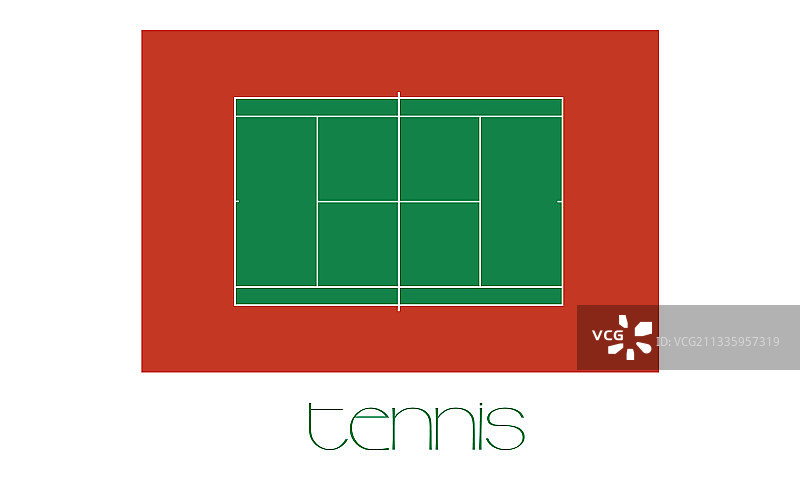 网球运动场地图片素材