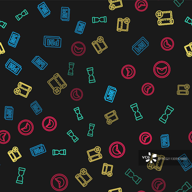 时钟下午旧沙漏日历日期图标图片素材