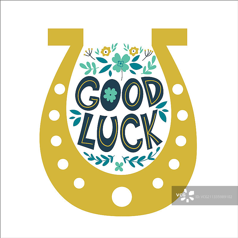 好运字母标志图片素材