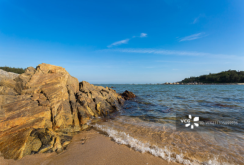 没完全开发的马尾岛景色图片素材