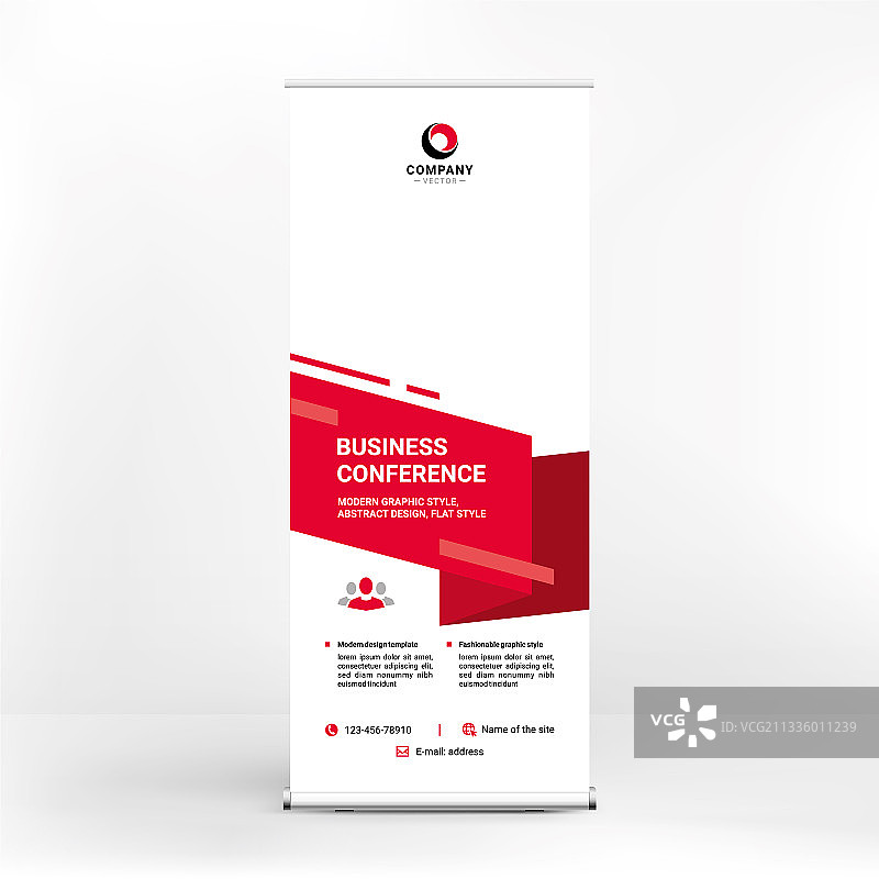 创意易拉宝展架设计图片素材