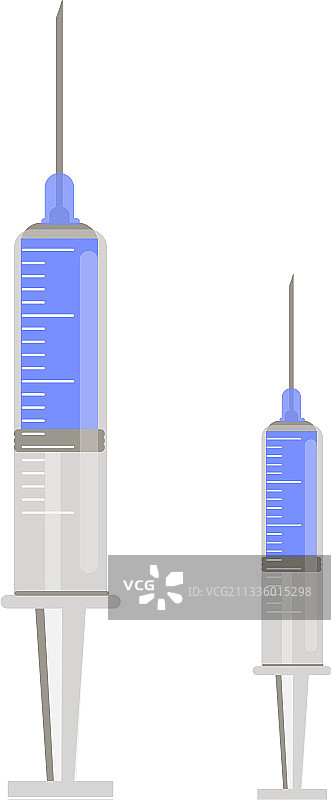 塑料注射器组合图片素材