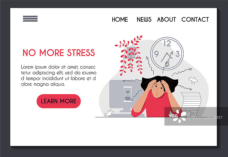 心理治疗师在线网站模板图片素材