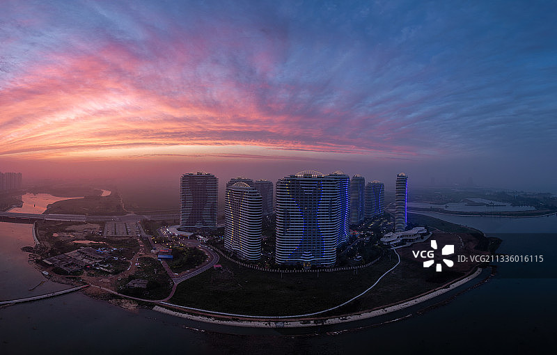 一个岛一座城图片素材