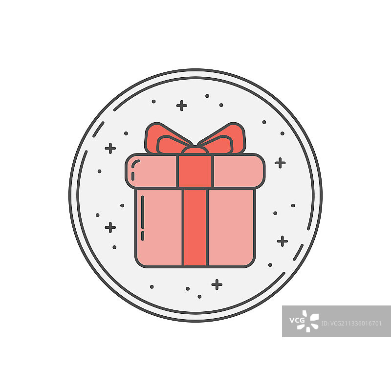 简易线性复活节新年图标图片素材