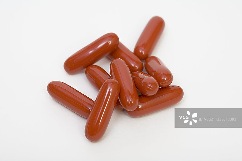 辅酶Q10膳食补充剂图片素材