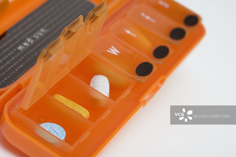 药丸收纳盒图片素材