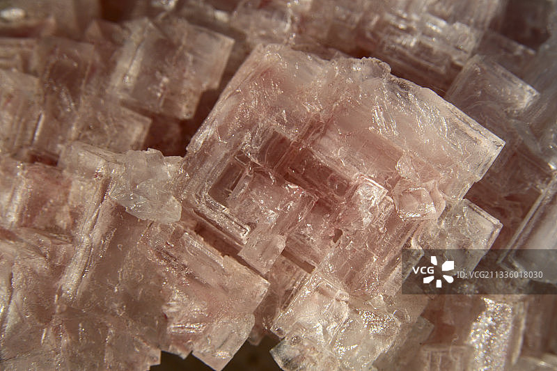 立方晶体盐图片素材