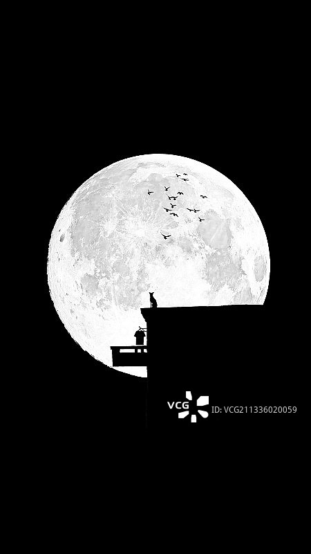 月满西楼图片素材